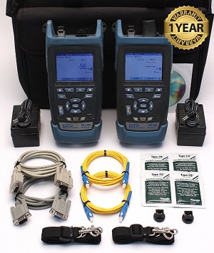 EXFO Lot of 2 MaxTester II FOT-932 SM Fiber Tester (FOT-932X-5-A-EI)