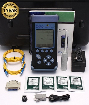 EXFO MaxTester FOT-922X SM 1310 1550 Fiber Loss Test Meter (FOT-922X-BR23BL-EI-T02BL-EI)