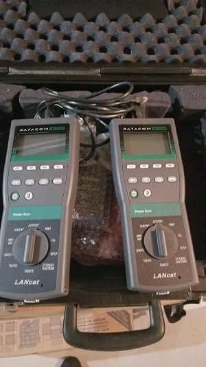 Datacom Textron Lancat System 5 Cat5 Cable Tester