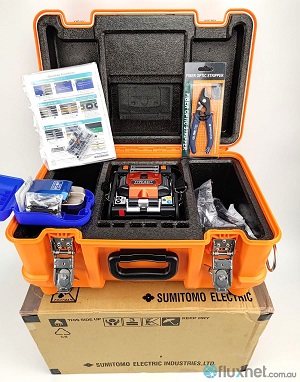 Sumitomo Type 82C+ Ultra Plus HD Fusion Splicer with NanoTune™ Technology FC-8R Cleaver